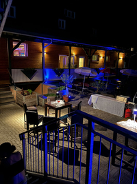 Außenanlage in der Nacht Außenanlage in der Nacht…